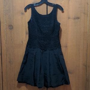 BHWM - Black Lace Pocket Dress